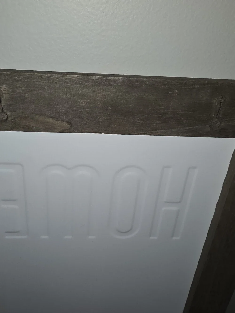 12 x 24 Metal and Wood 